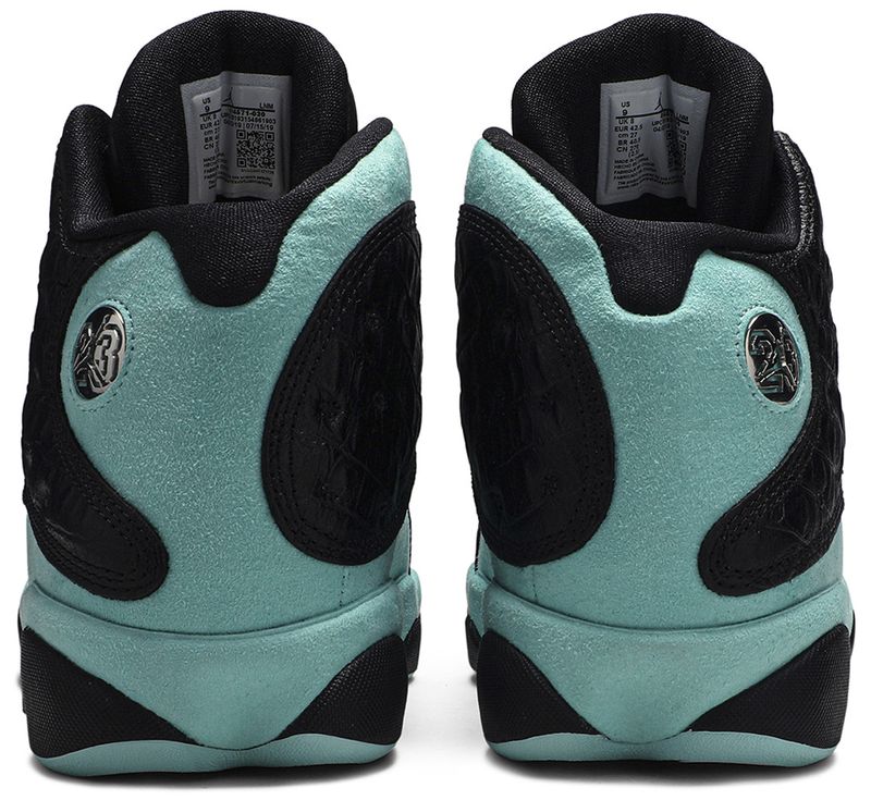 Jordan 13 Retro Black Island Green