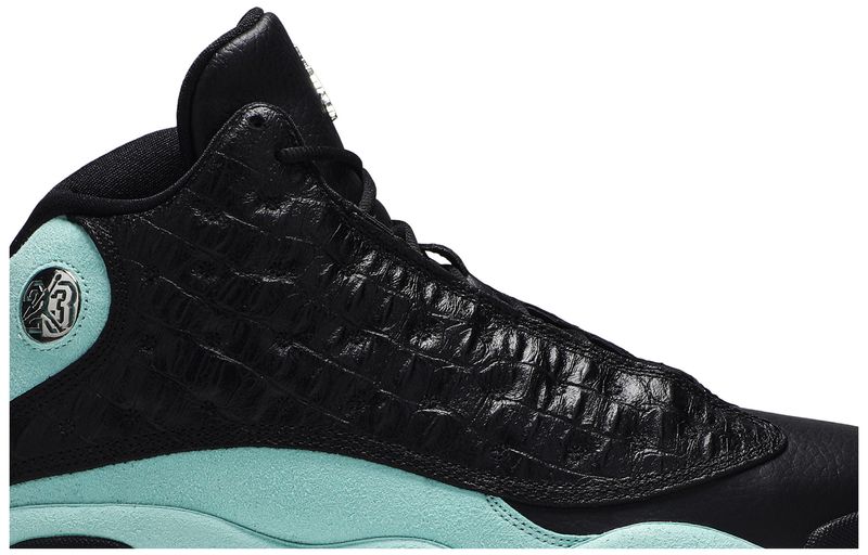 Jordan 13 Retro Black Island Green