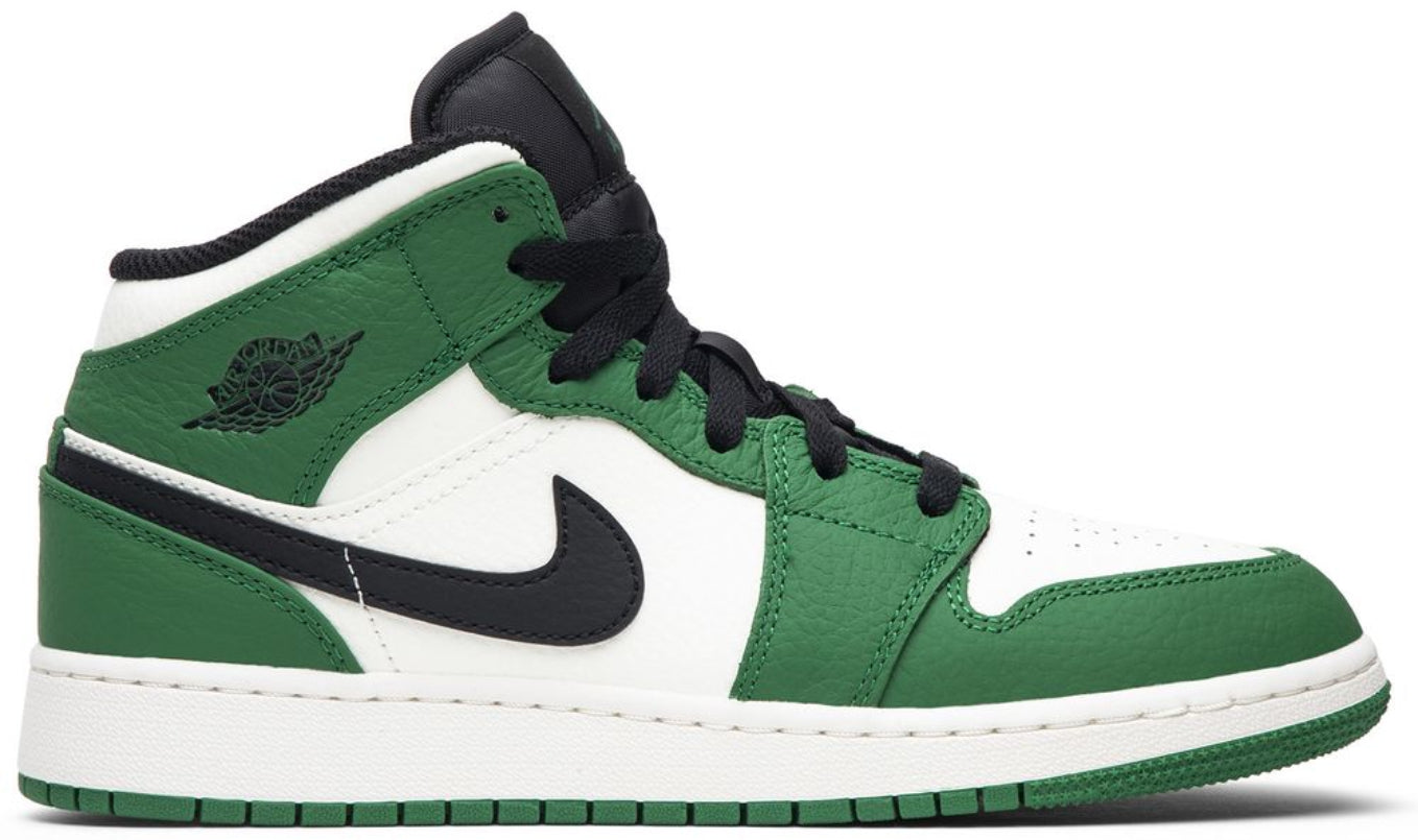 Jordan 1 Mid Pine Green (GS)