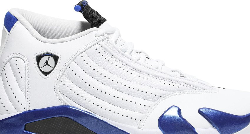 Jordan 14 Retro White Hyper Royal