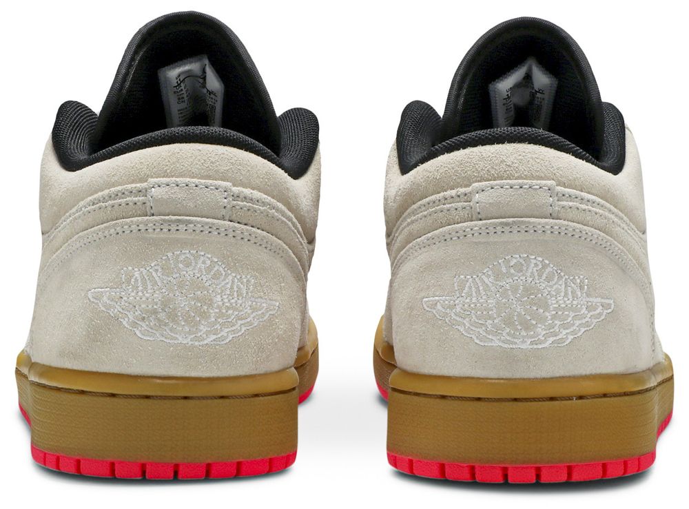 Jordan 1 Low White Gum Hyper Pink
