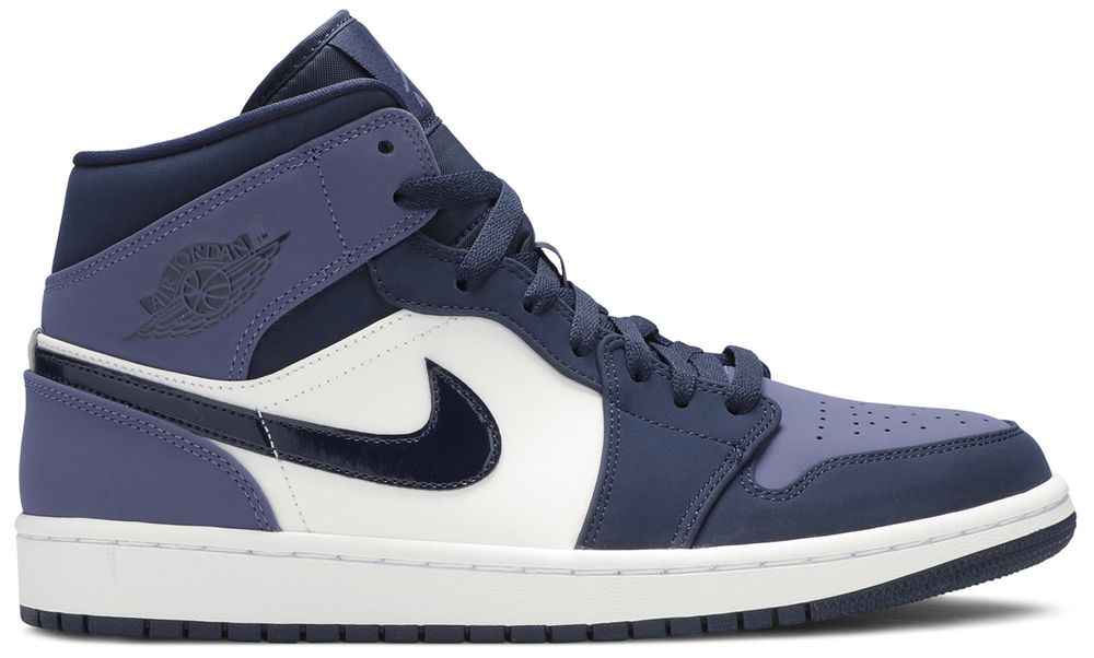 Jordan 1 Mid Obsidian Sanded Purple