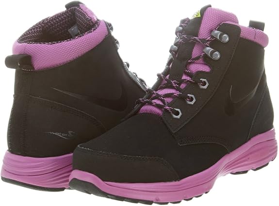 Nike Dual Fusion Jack Boot Black Viola (GS)