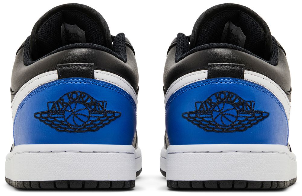 Jordan 1 Low Black Royal Toe