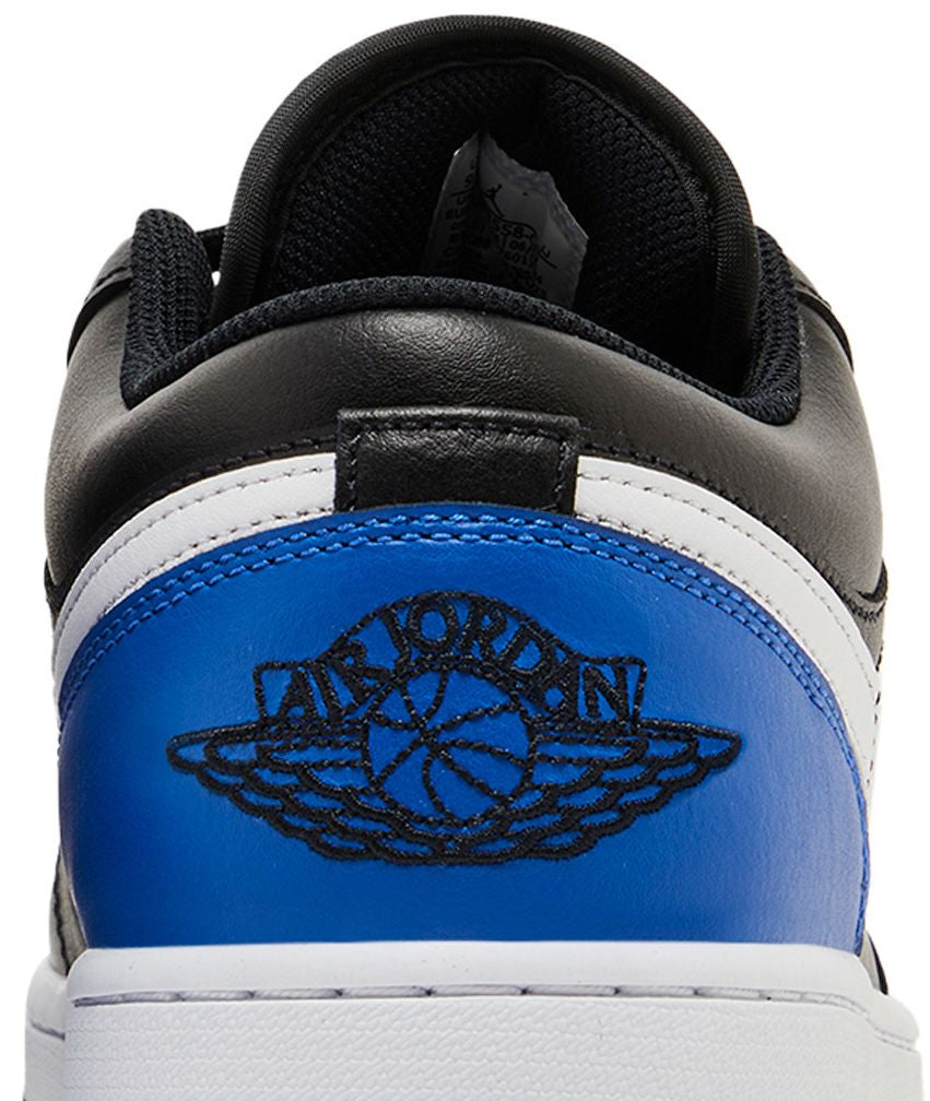 Jordan 1 Low Black Royal Toe