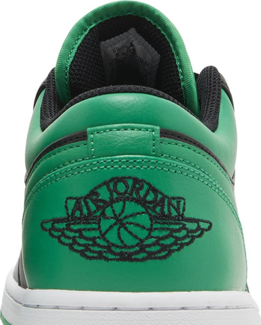Nike Air Jordan 1 Low 'Black Lucky Green'