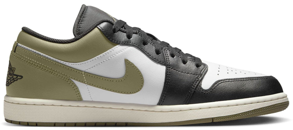 Jordan 1 Low Black Toe Medium Olive