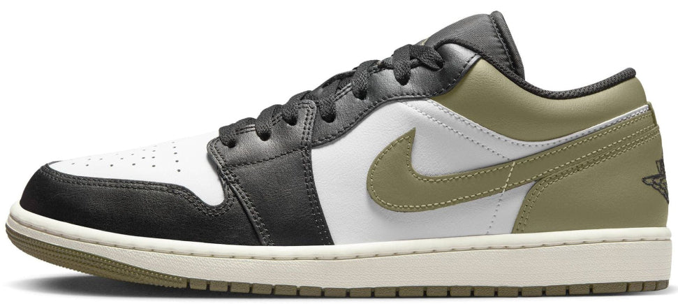 Jordan 1 Low Black Toe Medium Olive