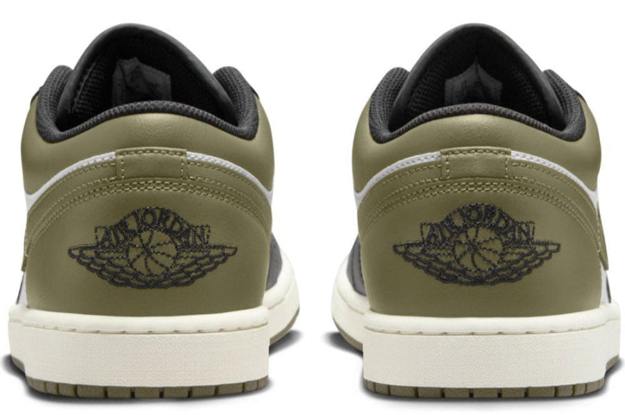 Jordan 1 Low Black Toe Medium Olive