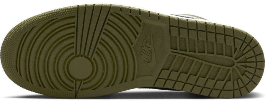 Jordan 1 Low Black Toe Medium Olive