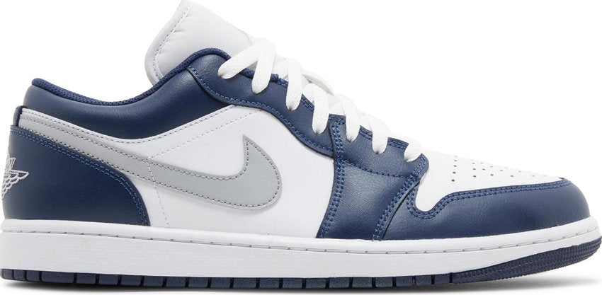 Jordan 1 Low Wolf Grey Midnight Navy