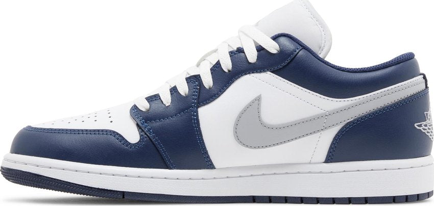Jordan 1 Low Wolf Grey Midnight Navy