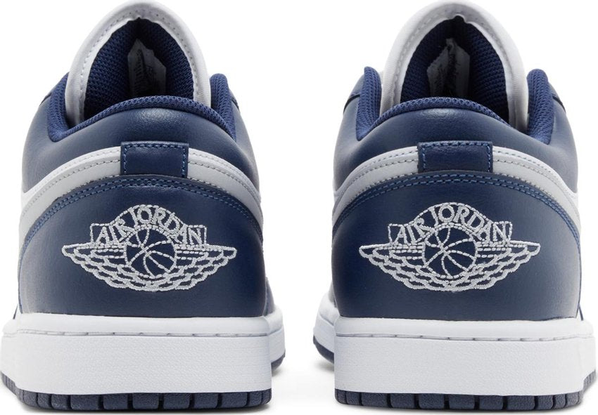 Jordan 1 Low Wolf Grey Midnight Navy