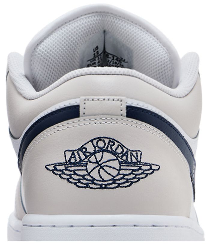 Jordan 1 Low Midnight Navy Neutral Grey
