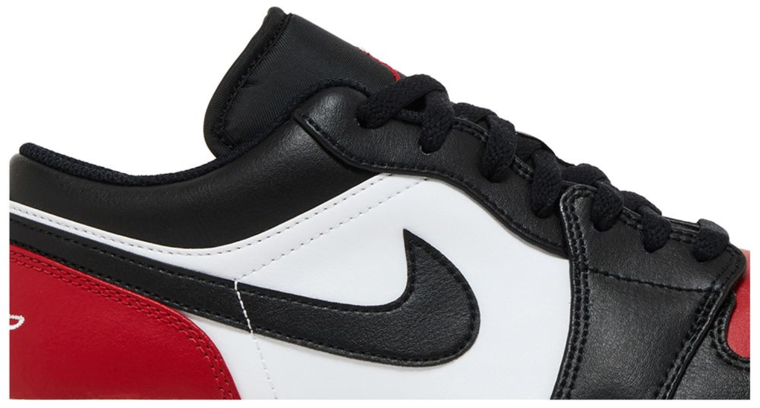 Jordan 1 Low Bred Toe 2.0