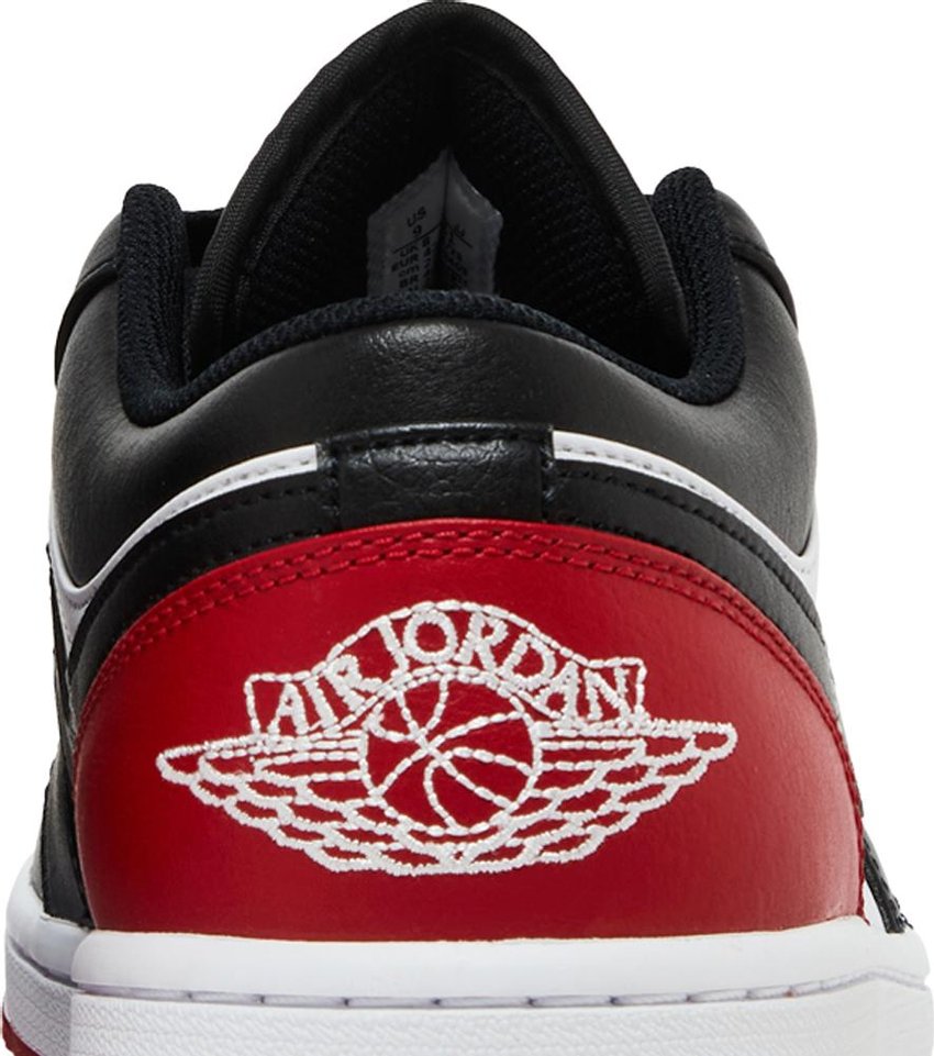 Jordan 1 Low Bred Toe 2.0