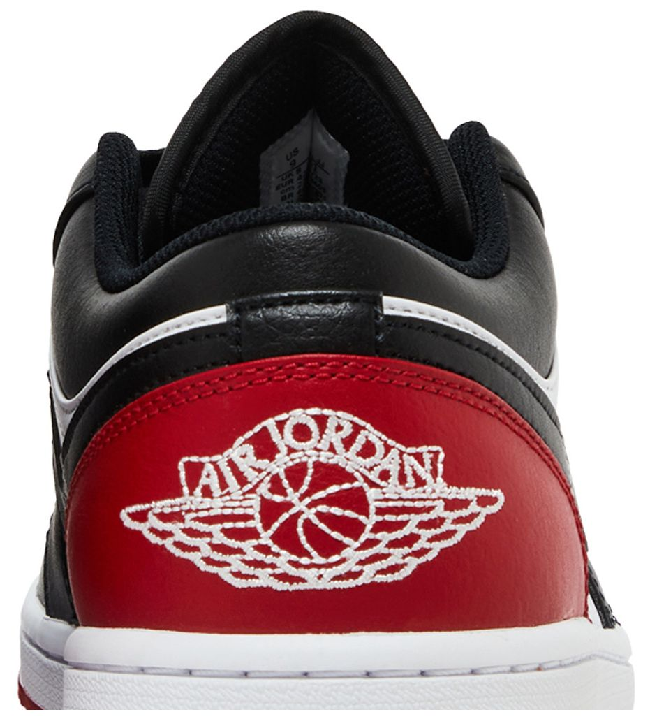 Jordan 1 Low Bred Toe 2.0