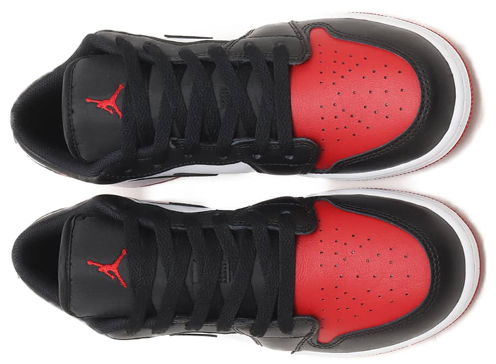 Jordan 1 Low Bred Toe 2.0 (GS)