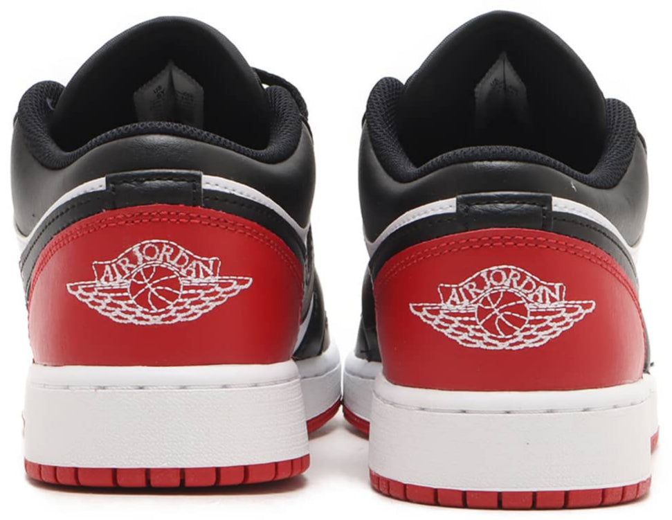 Jordan 1 Low Bred Toe 2.0 (GS)