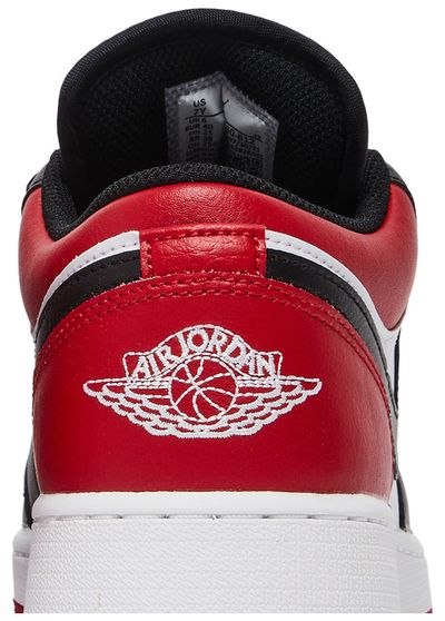 Jordan 1 Low Bred Toe (GS)