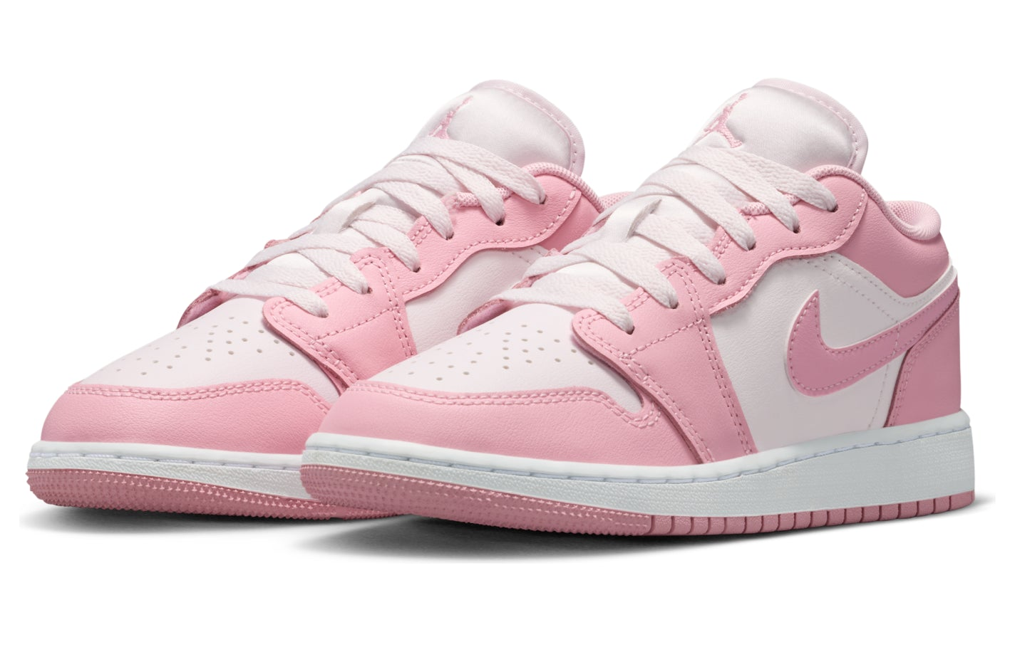 Jordan 1 Low Medium Soft Pink White (GS)