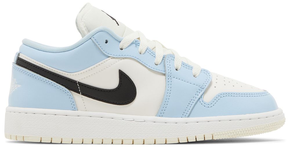 Jordan 1 Low Ice Blue Black (GS)