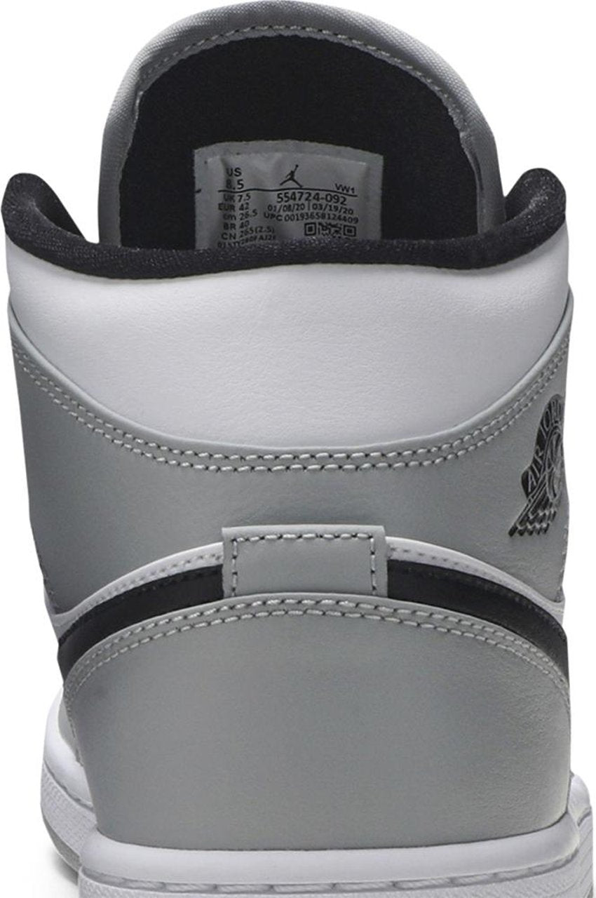 Jordan 1 Mid Light Smoke Grey