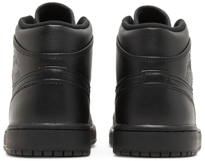Jordan 1 Mid Triple Black (2022)