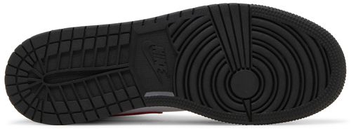 Air Jordan 1 Mid Black Fire Red (GS)