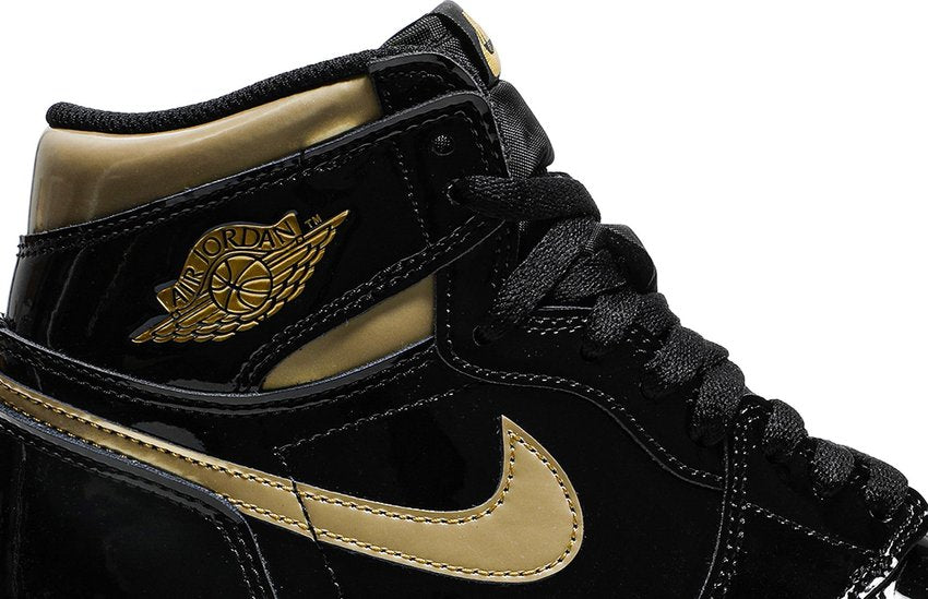 Jordan 1 Retro High Black Metallic Gold (2020)