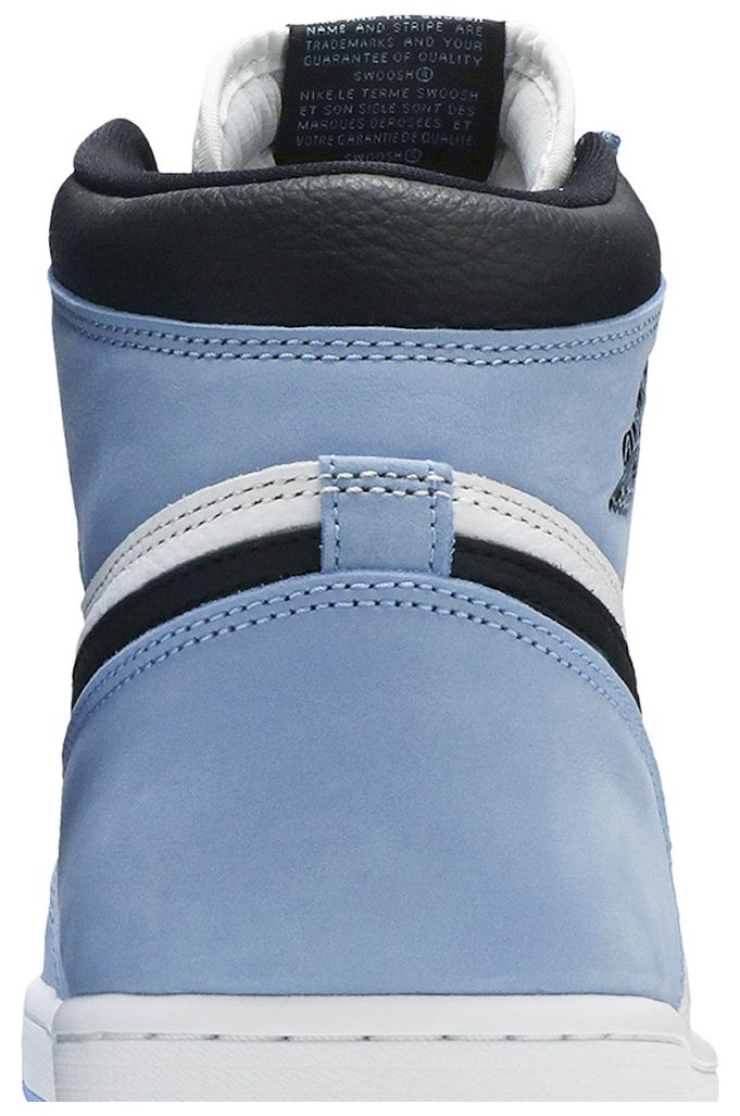 Jordan 1 Retro High White University Blue Black