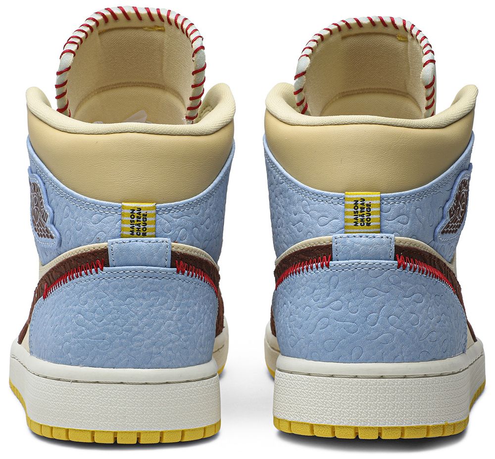 Jordan 1 Mid SE Fearless Maison Chateau Rouge