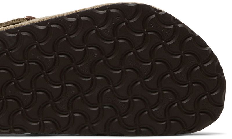 Birkenstock Boston Soft Footbed Suede Taupe