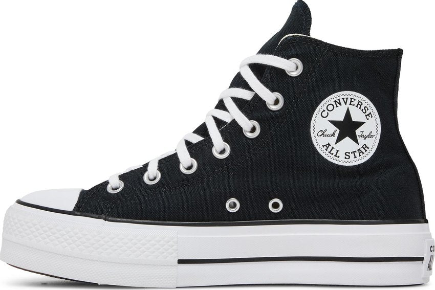 Converse Chuck Taylor All Star Hi Platform Black White (Women's)