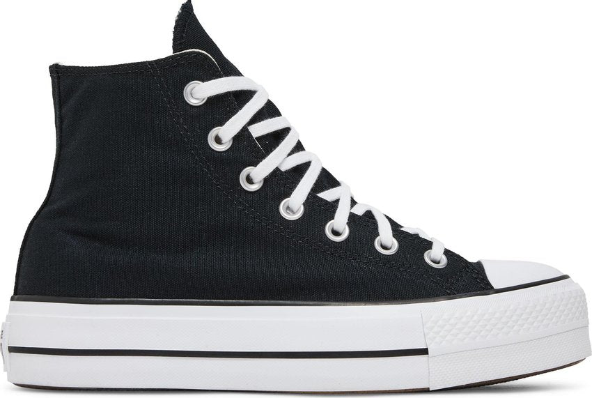 Converse Chuck Taylor All Star Hi Platform Black White (Women's)