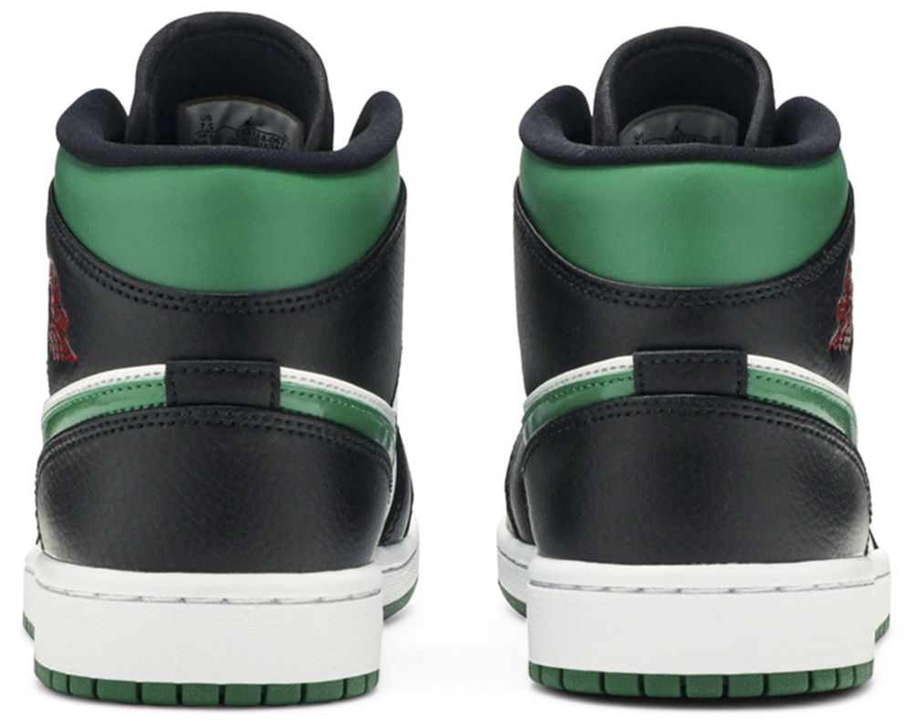 Jordan 1 Mid Green Toe