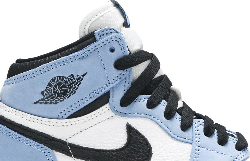 Jordan 1 Retro High White University Blue Black (GS)