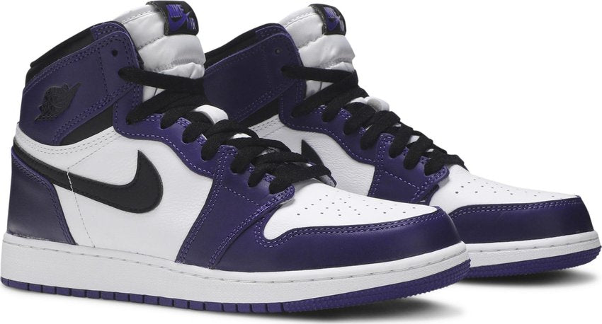 Jordan 1 Retro High Court Purple White (GS)