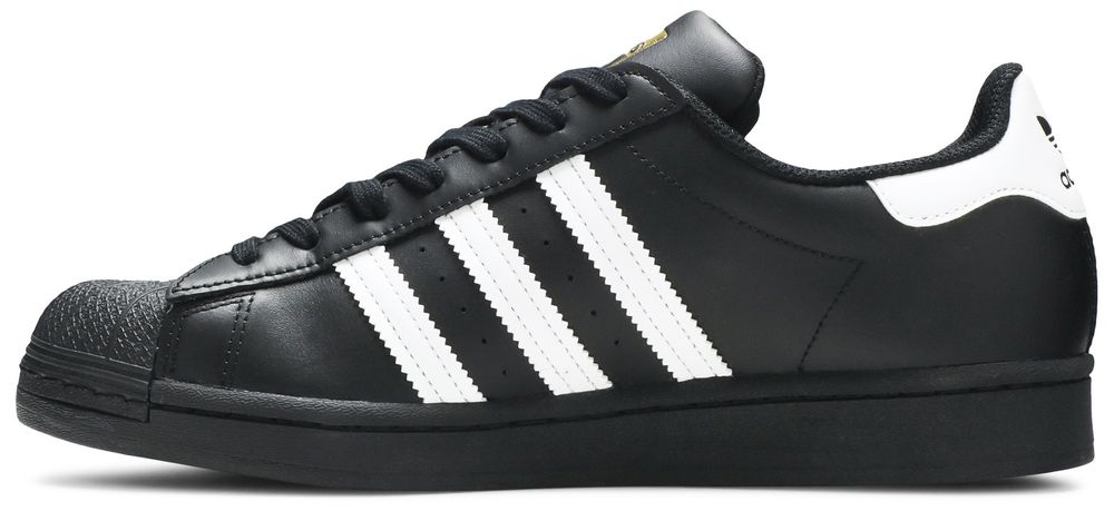 adidas Superstar Core Black Cloud White Gold