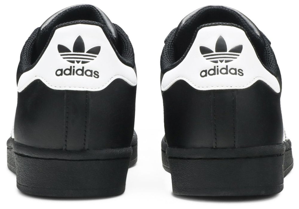 Adidas Superstar Core Black Cloud White Gold