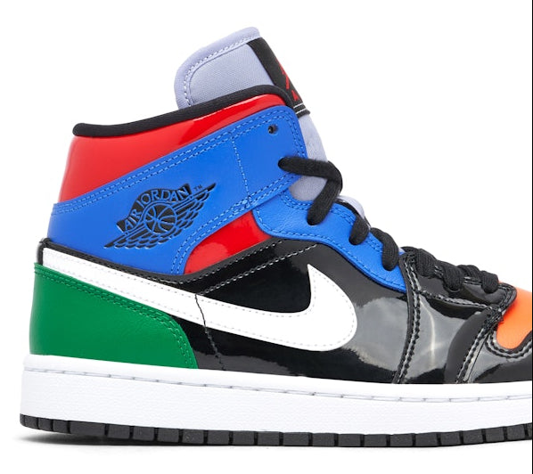 Jordan 1 Mid Multi Patent (Women's)