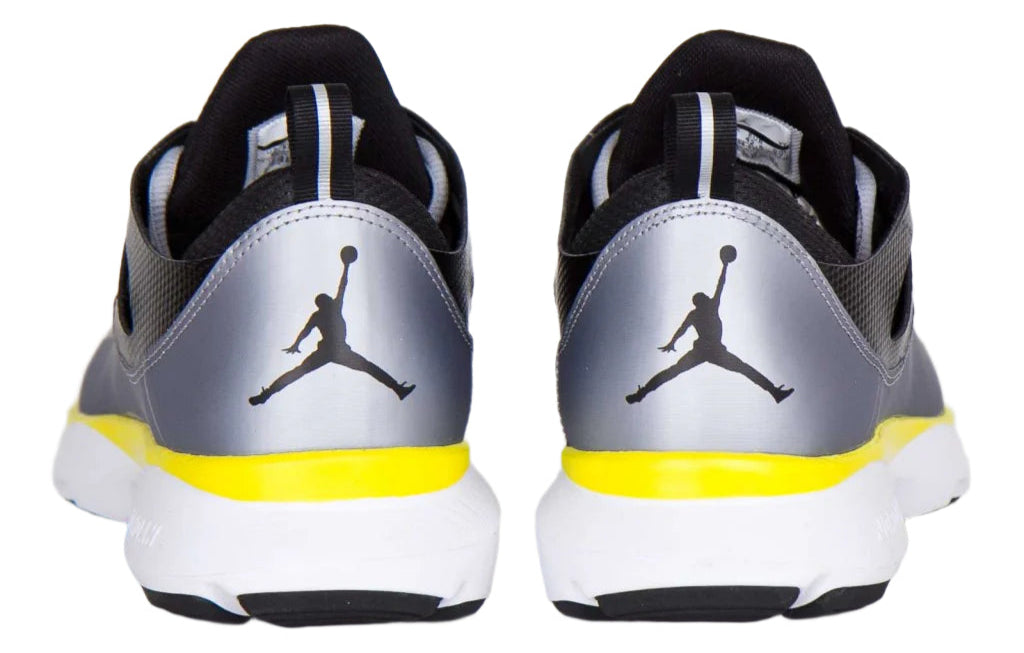Jordan Flight Runner 'Wolf Grey Vibrant Yellow'