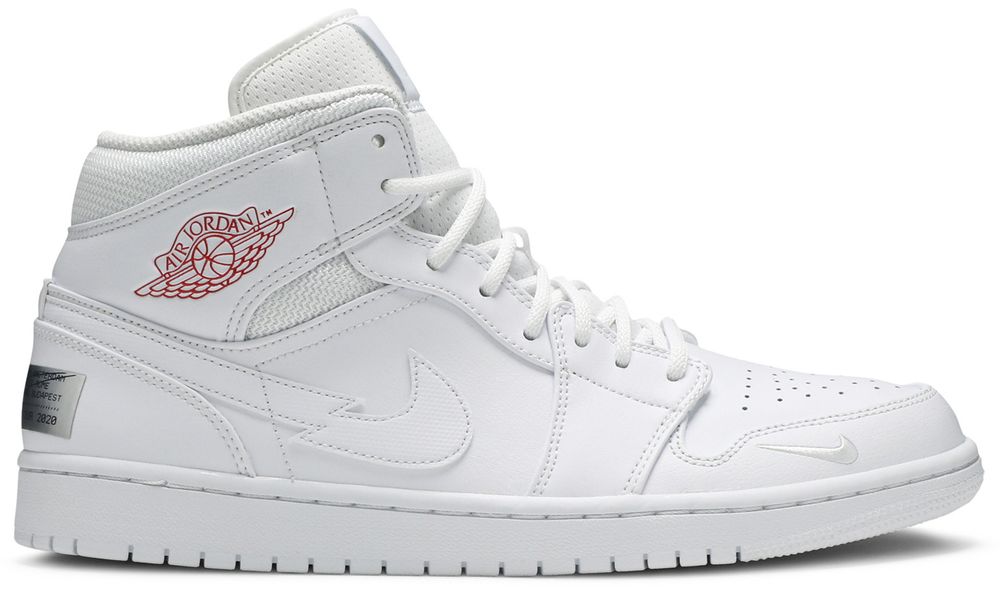 Jordan 1 Mid SE Nike Swoosh On Tour (2020)