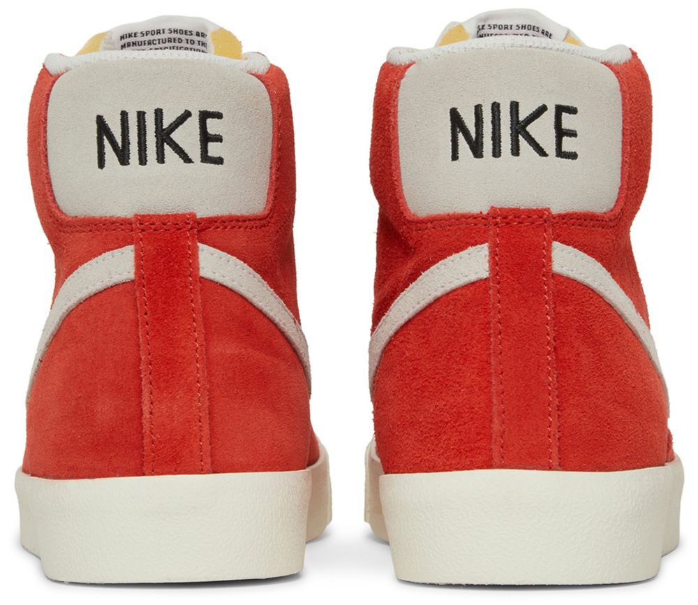 Nike Blazer Mid '77 Suede Habanero Red