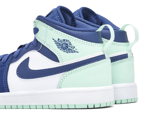 Jordan 1 Mid Mystic Navy Mint Foam (PS)