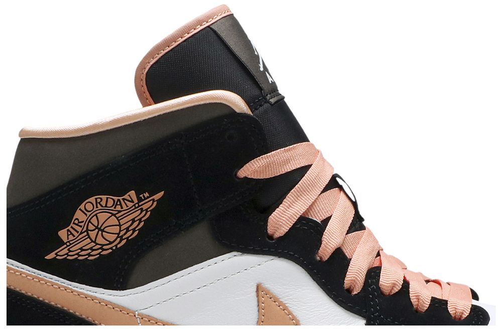 Jordan 1 Mid Peach Mocha (Women's)