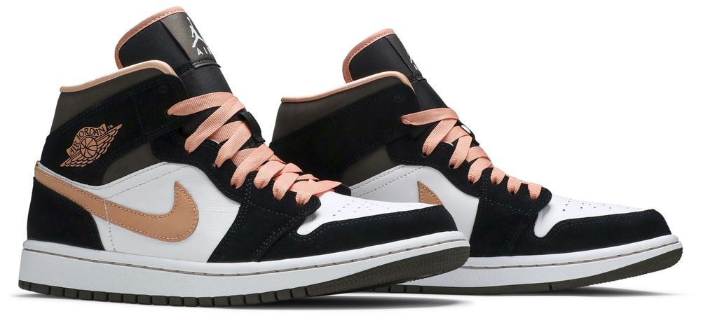 Jordan 1 Mid Peach Mocha (Women's)