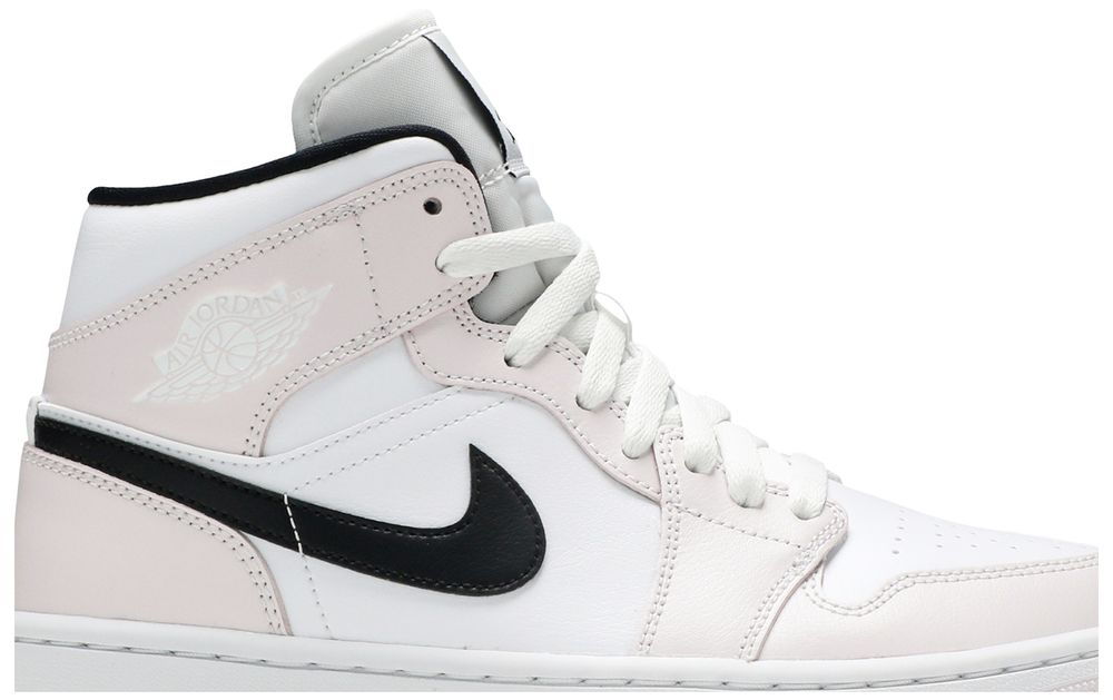 Jordan 1 Mid Barely Rose (Women's)