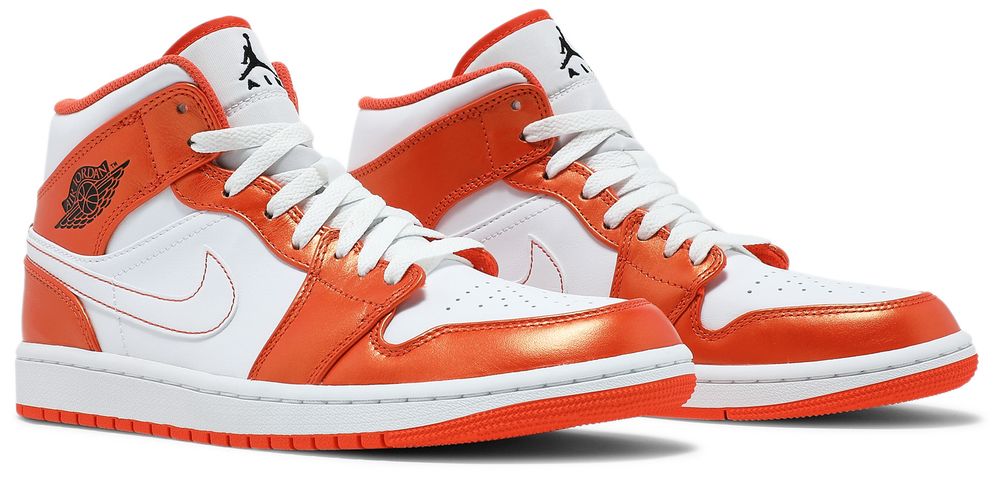 Jordan 1 Mid Metallic Orange