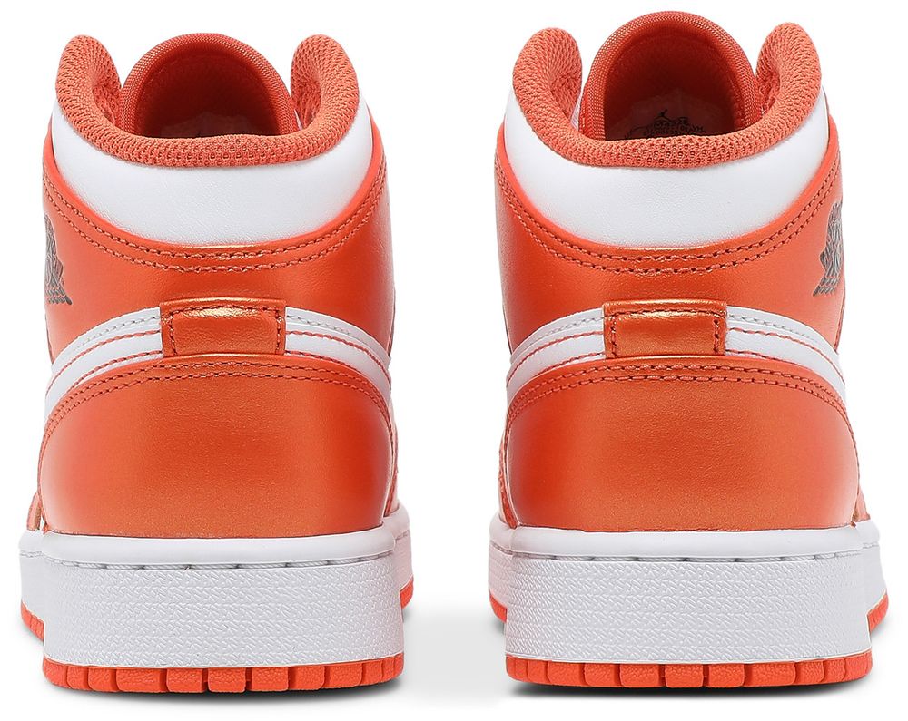 Jordan 1 Mid Metallic Orange (GS)
